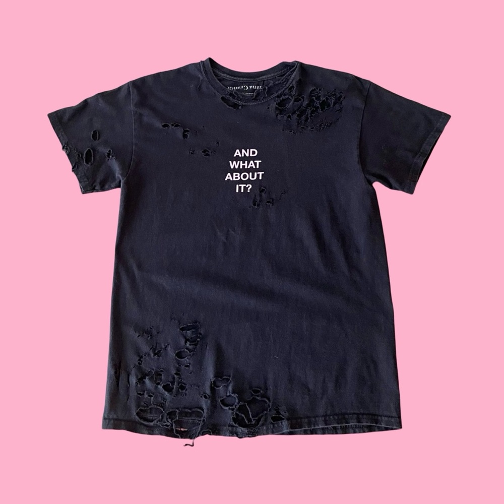 Ariana Grande Sweetener Distressed T-Shirt
